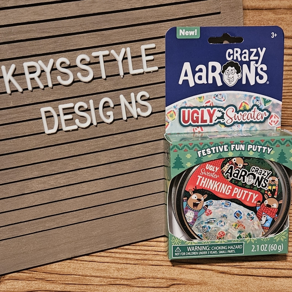 Crazy Aaron’s Ugly Sweater Thinking Putty